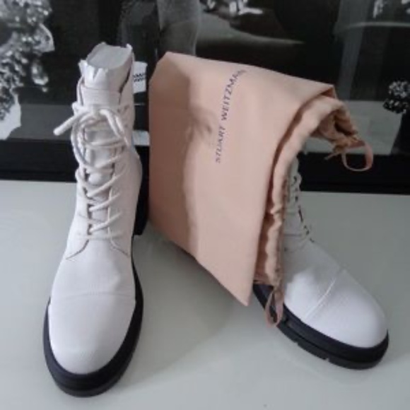 Stuart Weitzman Nisha Combat Boots - Picture 5 of 5